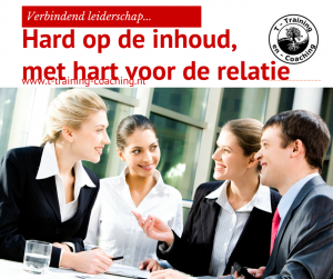 Hard op inhoud met hart voor de relatie